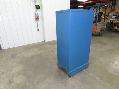 General Fireproofing Card Storage Cabinet 22 Drawer Unit 1940 Vintage Industrial