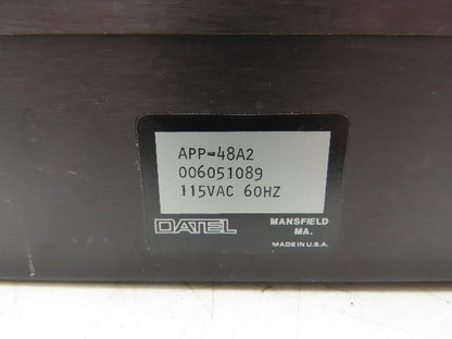 Datel APP-48 Thermal Printer  -For Parts or Repair-