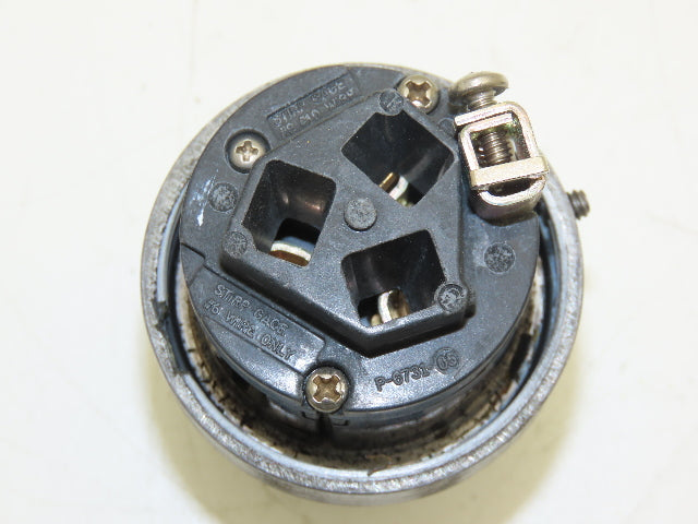 Hubbell HBL430PS1W Pin Sleeve Plug 30A 3P4W 600V 3 Pole 4 Wire 3 Pin