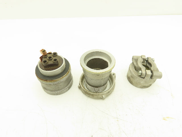 Crouse Hinds APR-3565 Electrical Plug 2PH Male 30A 600VAC 250VDC Haz Location