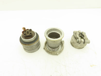 Crouse Hinds APR-3565 Electrical Plug 2PH Male 30A 600VAC 250VDC Haz Location