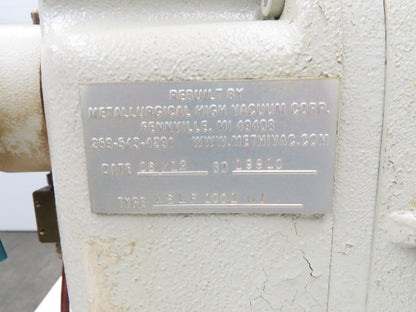 Ruvac WSLF1001 Rotary Lobe Vacuum Pump Blower 230/460V 3Ph 80 mbar 1000 m3/h