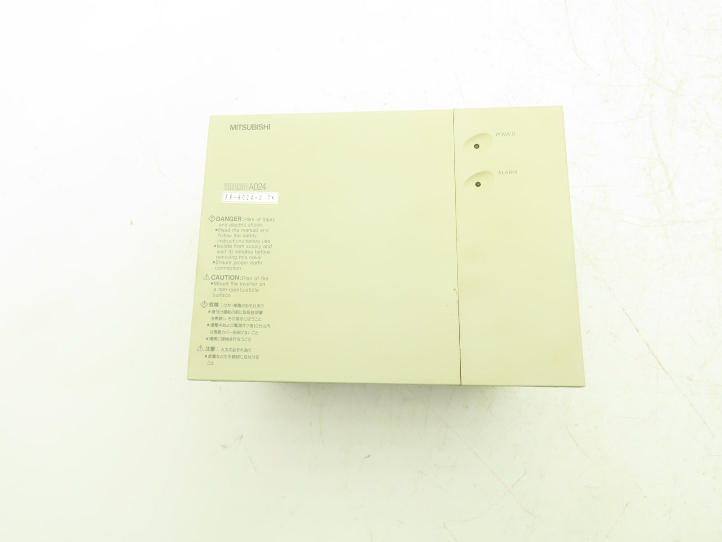 Mitsubishi FR-A024-3.7K Freqrol Inverter Drive 3Ph 230V In 3.7kW 17.5A 400Hz Out