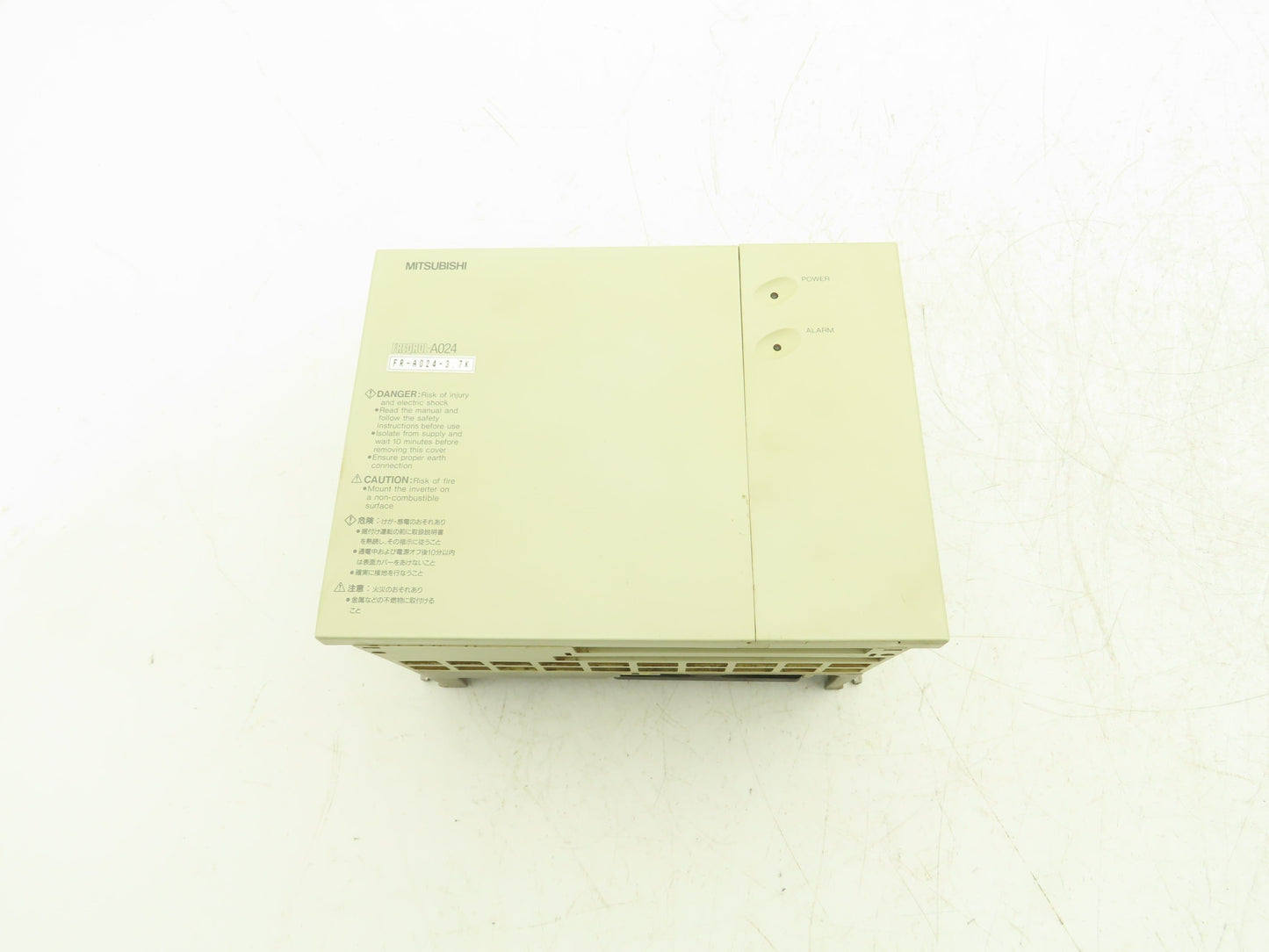 Mitsubishi FR-A024-3.7K Freqrol Inverter Drive 3Ph 230V In 3.7kW 17.5A 400Hz Out