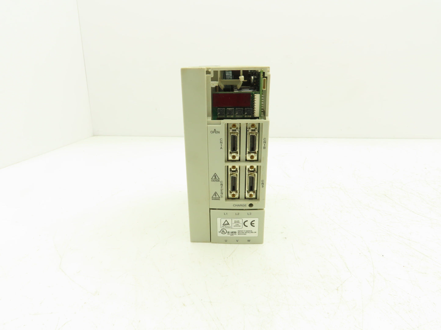 Mitsubishi MR-J2S-40CP AC Servo Drive 3+1Ph 230V In 170V 400W 2.8A 360Hz Out