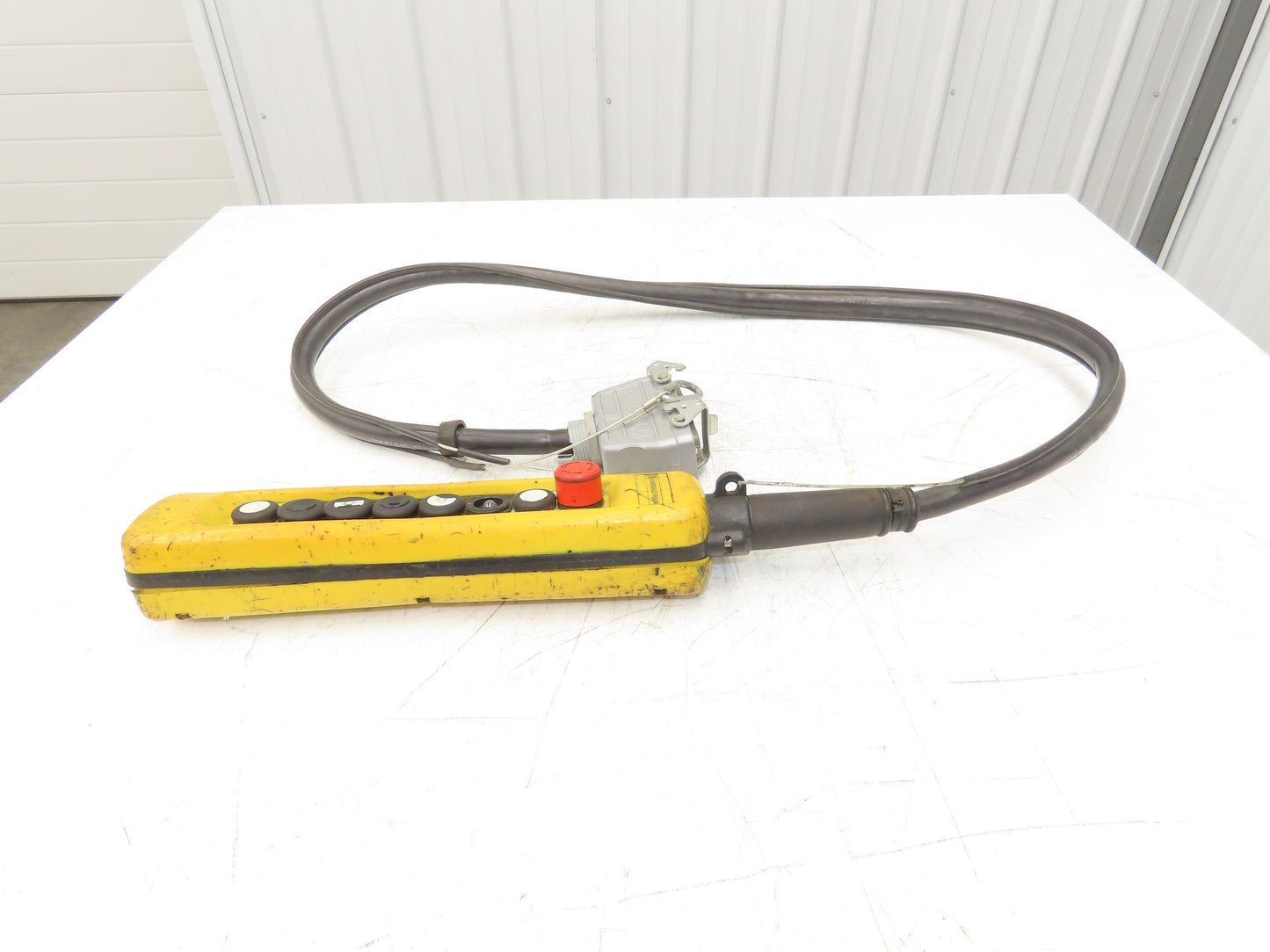 Schneider XAC-A08 Crane Hoist 8-Station Pushbutton Control Pendant 2-Speed