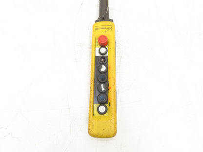 Schneider XAC-A08 Crane Hoist 8-Station Pushbutton Control Pendant 2-Speed