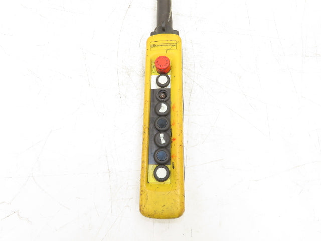 Schneider XAC-A08 Crane Hoist 8-Station Pushbutton Control Pendant 2-Speed