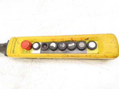 Schneider XAC-A08 Crane Hoist 8-Station Pushbutton Control Pendant 2-Speed