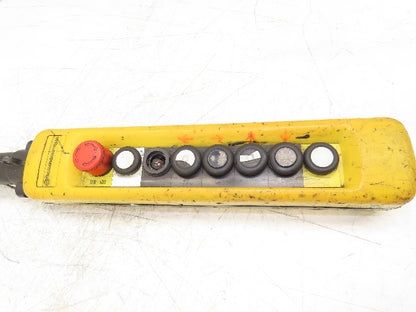 Schneider XAC-A08 Crane Hoist 8-Station Pushbutton Control Pendant 2-Speed