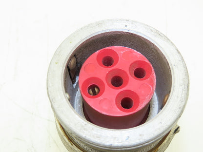 Crouse Hinds APR-3565 Electrical Plug 2PH Male 30A 600VAC 250VDC Haz Location