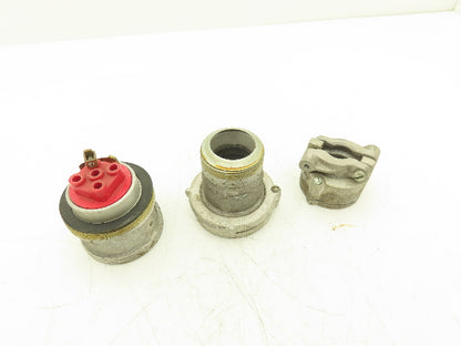 Crouse Hinds APR-3565 Electrical Plug 2PH Male 30A 600VAC 250VDC Haz Location