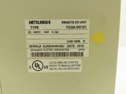 Mitsubishi FCUA-DX121 Remote I/O Unit