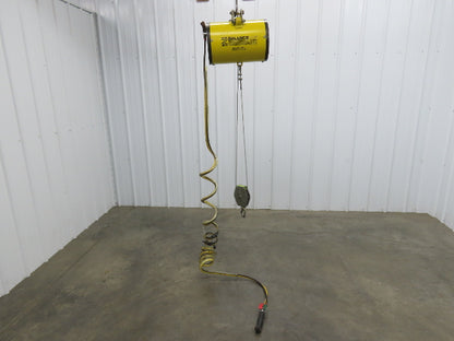 Ingersoll Zimmerman BA020120 Pneumatic Air Balancer 6' Travel 400Lb w/Load Block