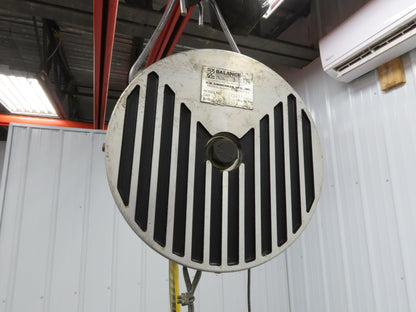 Ingersoll Zimmerman BA020120 Pneumatic Air Balancer 6' Travel 400Lb w/Load Block