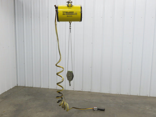 Ingersoll Zimmerman BA020120 Pneumatic Air Balancer 6' Travel 400Lb w/Load Block