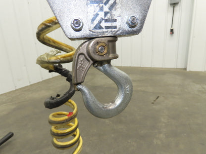 Ingersoll Zimmerman Z020A120 Pneumatic Air Balancer 6' Travel 400Lb w/Load Block