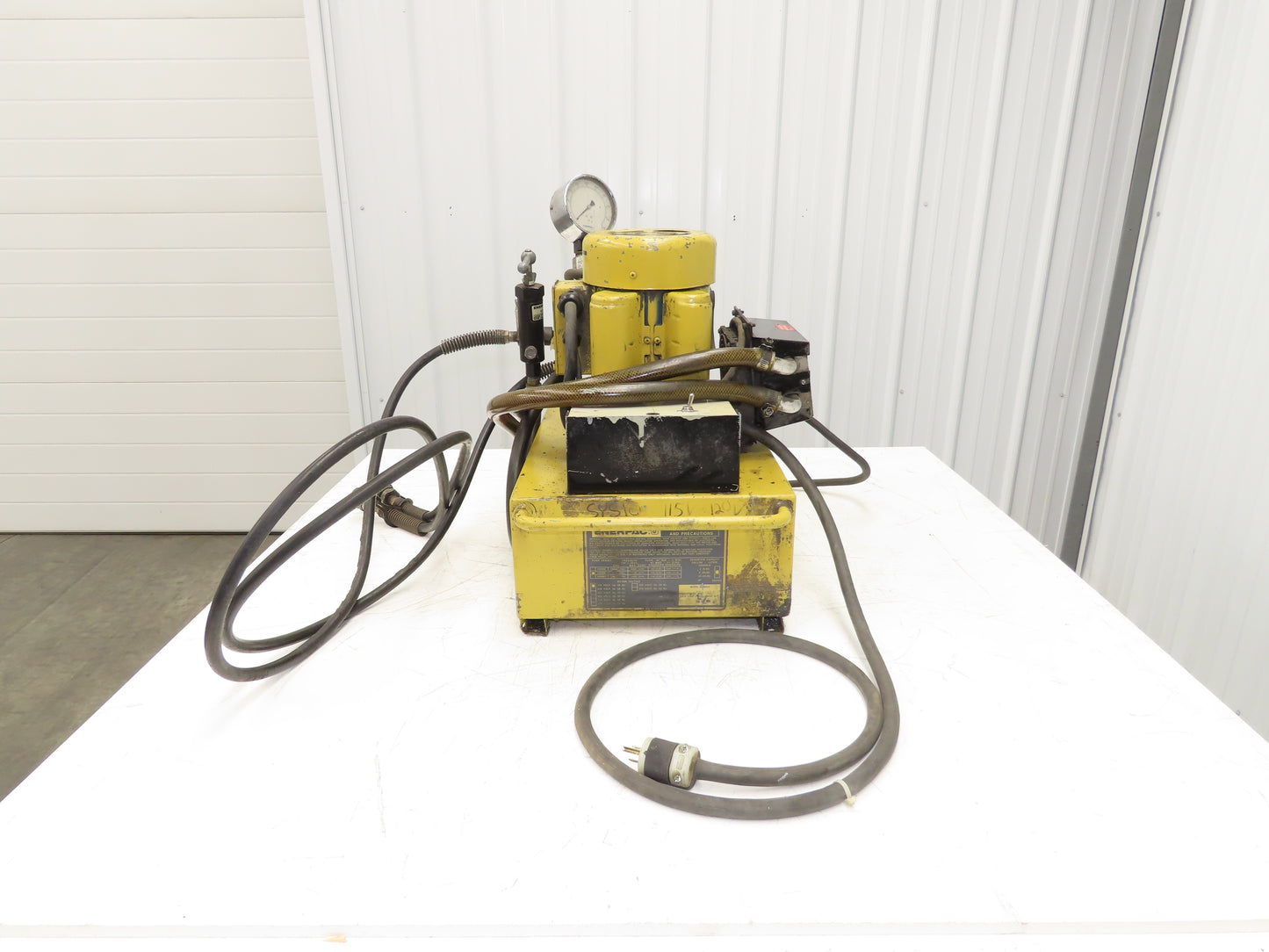 Enerpac PER4405D Hydraulic Pump 4000psi Continuous Pressure 1.5Hp 115V 1PH 5gal