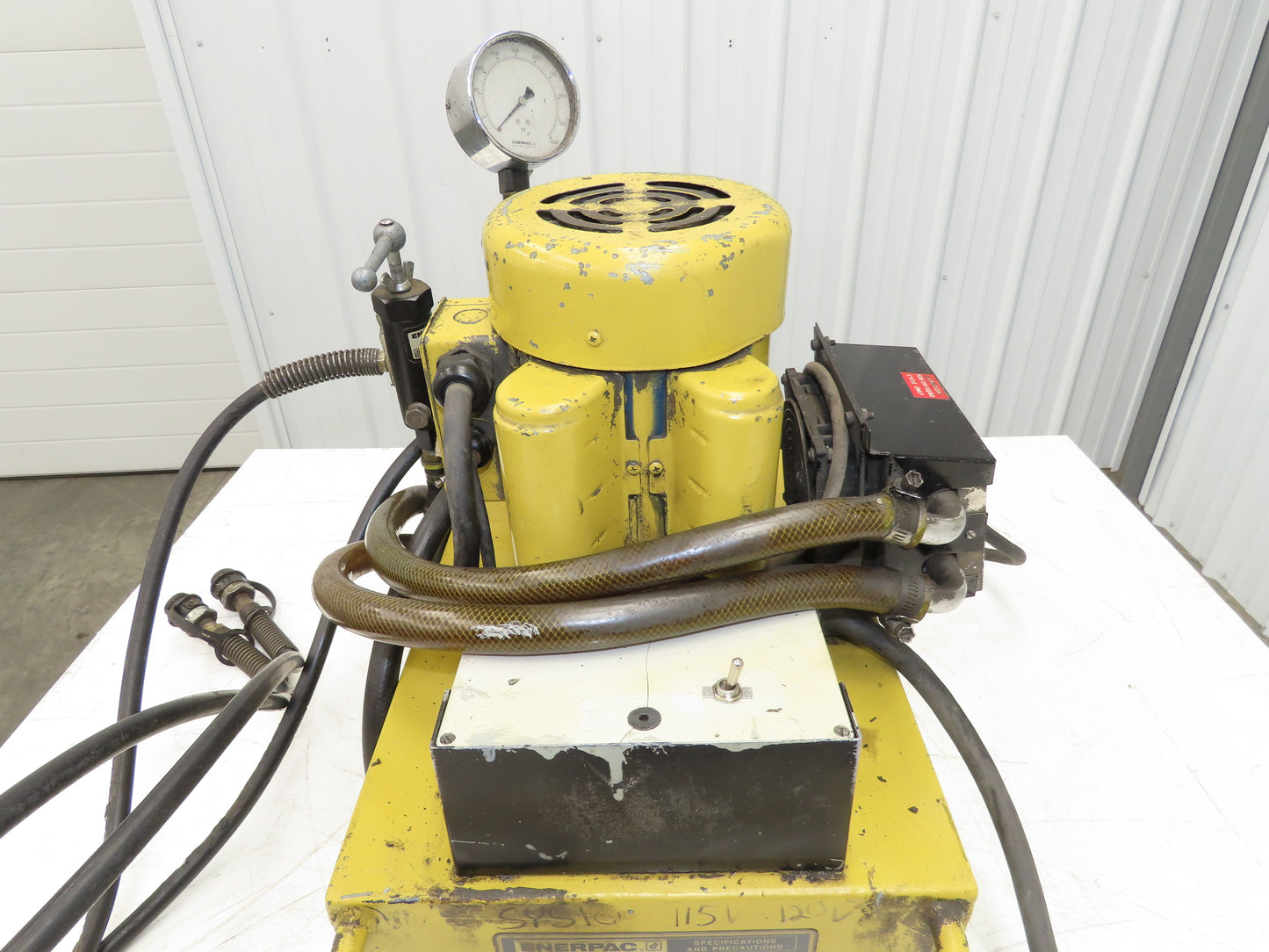 Enerpac PER4405D Hydraulic Pump 4000psi Continuous Pressure 1.5Hp 115V 1PH 5gal
