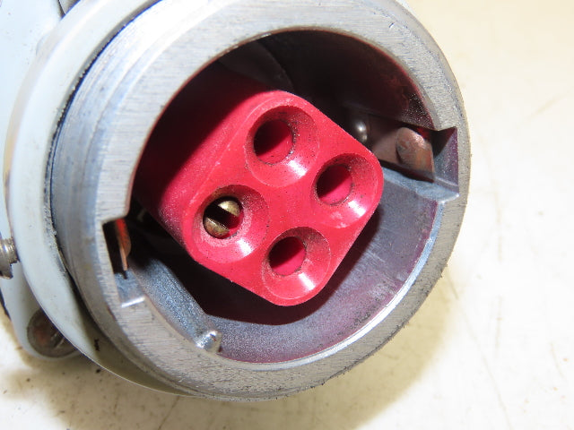 Crouse Hinds AR342 Arktite Receptacle 30A Amp 4p 3w 600VAC Pin Sleave Housing