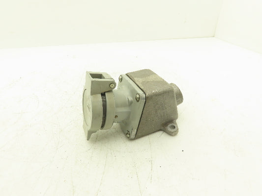 Crouse Hinds AR342 Arktite Receptacle 30A Amp 4p 3w 600VAC Pin Sleave Housing