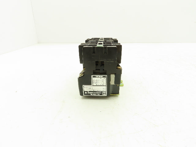 Square D 8965 S0-3 Reversing Hoist Contactor 3Hp 600V 3Ph Ser A Coil 120VAC