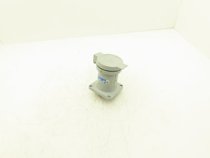 Crouse Hinds AR 1042 Arktite Receptacle 100A 4p 3w 600VAC Pin Missing Poles