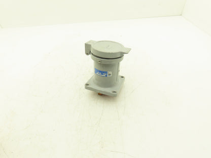 Crouse Hinds AR 1042 Arktite Receptacle 100A 4p 3w 600VAC Pin Missing Poles