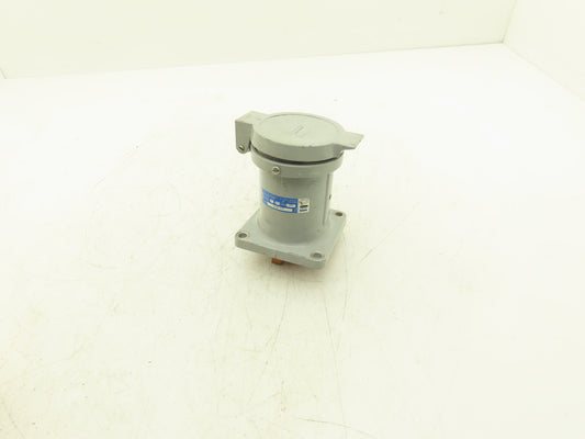 Crouse Hinds AR 1042 Arktite Receptacle 100A 4p 3w 600VAC Pin Missing Poles