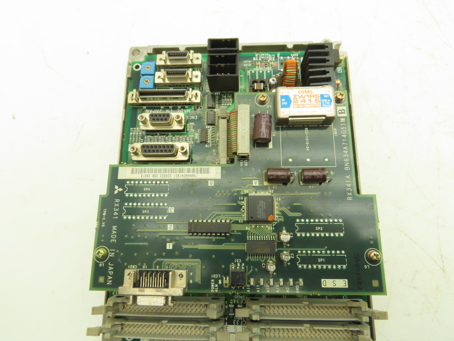 Mitsubishi FCU6-DX441 Servo DIO Unit 24VDC 4.8A Ver A
