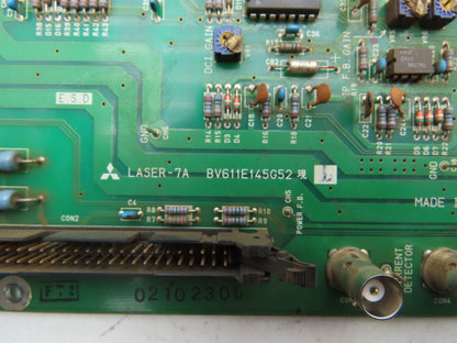 Mitsubishi BV611E145G52 LASER-7A Circuit Board