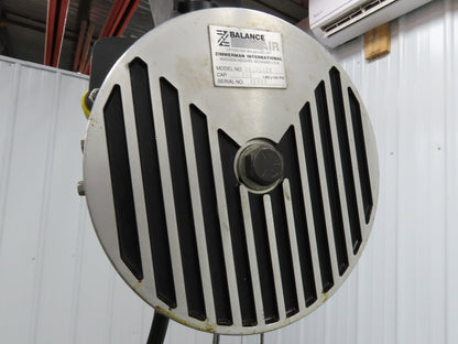 Ingersoll Zimmerman BA020120 Pneumatic Air Balancer 6' Travel 400Lb Swivel Mount