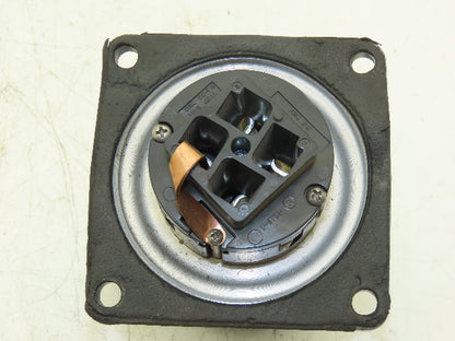 Hubbell HBL460RS2W Pin Sleeve Receptacle 60A 3P 4W 600V 3 Pole 4 Wire
