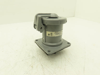 Hubbell HBL460RS2W Pin Sleeve Receptacle 60A 3P 4W 600V 3 Pole 4 Wire