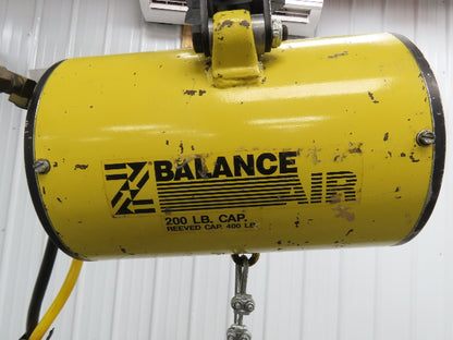 Ingersoll Zimmerman Z020A120 Pneumatic Air Balancer 6' Travel 400Lb Swivel Mount