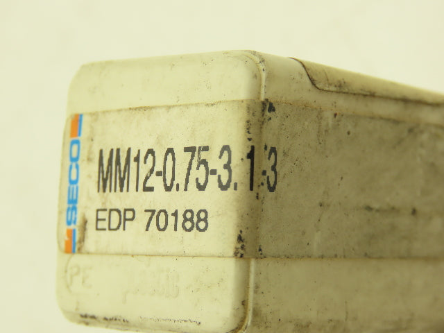 Seco Tools B10 Minimaster Mill Tool Weldon Shank type 0 Degree 0.75" Shank