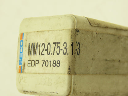 Seco Tools B10 Minimaster Mill Tool Weldon Shank type 0 Degree 0.75" Shank