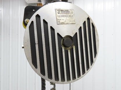 Ingersoll Zimmerman BA020120 Pneumatic Air Balancer 6' Travel 400Lb Swivel Mount