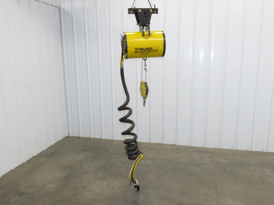 Ingersoll Zimmerman BA020120 Pneumatic Air Balancer 6' Travel 400Lb Swivel Mount