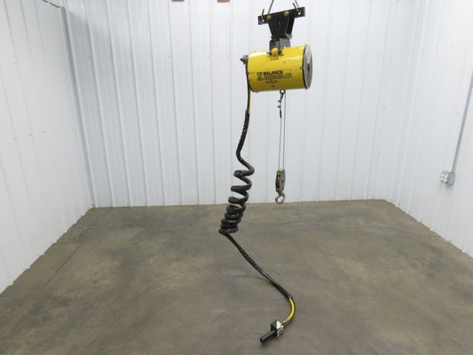 Ingersoll Zimmerman BA040060 Pneumatic Air Balancer 6' Travel 400Lb Swivel Mount