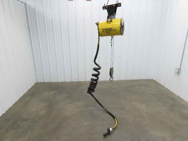 Ingersoll Zimmerman BA040060 Pneumatic Air Balancer 6' Travel 400Lb Swivel Mount