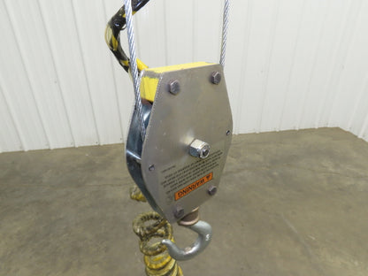 Ingersoll Zimmerman Z020A120 Pneumatic Air Balancer 6' Travel 400Lb Swivel Mount