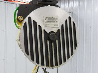 Ingersoll Zimmerman Z020A120 Pneumatic Air Balancer 6' Travel 400Lb Swivel Mount