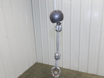 Ingersoll Zimmerman BW050080 Pneumatic Air Balancer 6' Travel 500Lb Capacity
