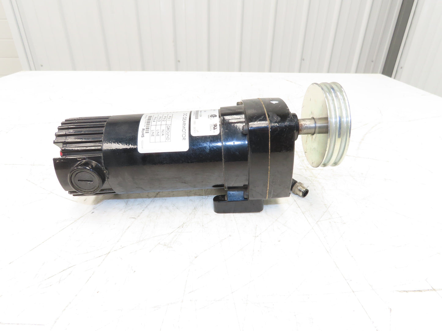 Roach 011-100-1013 DC Gearmotor for O-Ring Roller Conveyor 1/14Hp 130VDC 183 RPM