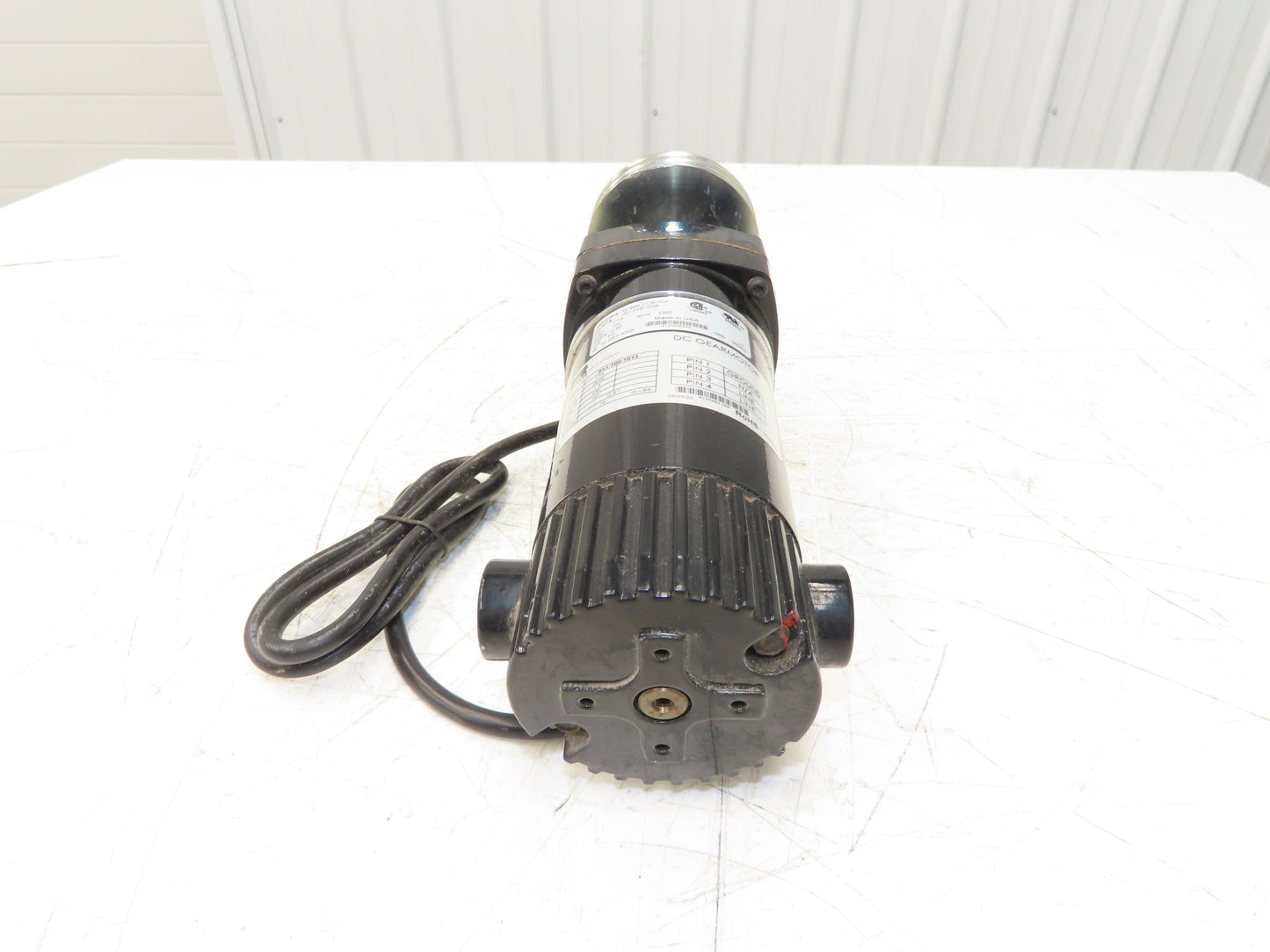 Roach 011-100-1013 DC Gearmotor for O-Ring Roller Conveyor 1/14Hp 130VDC 183 RPM