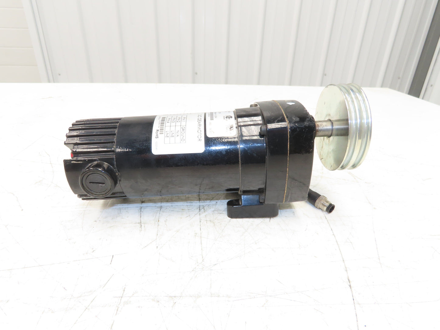 Roach 011-100-1013 DC Gearmotor for O-Ring Roller Conveyor 1/14Hp 130VDC 183 RPM