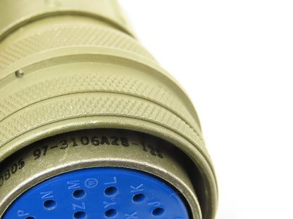 Amphenol 97-3106A28-12S Electrical Plug 26 Pin Circular Connector