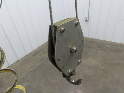 Ingersoll Zimmerman BW020120 Pneumatic Air Balancer 6' Travel 400Lb Swivel Mount