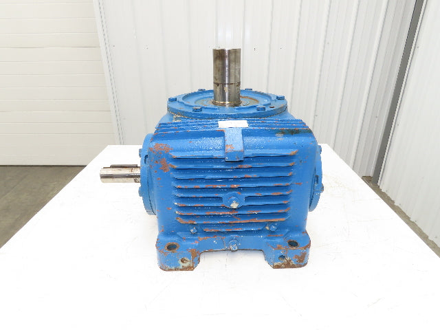 Cone Drive HV70-8A Worm Gearbox 20:1 Reducer 17Hp 88rpm Vertical Output